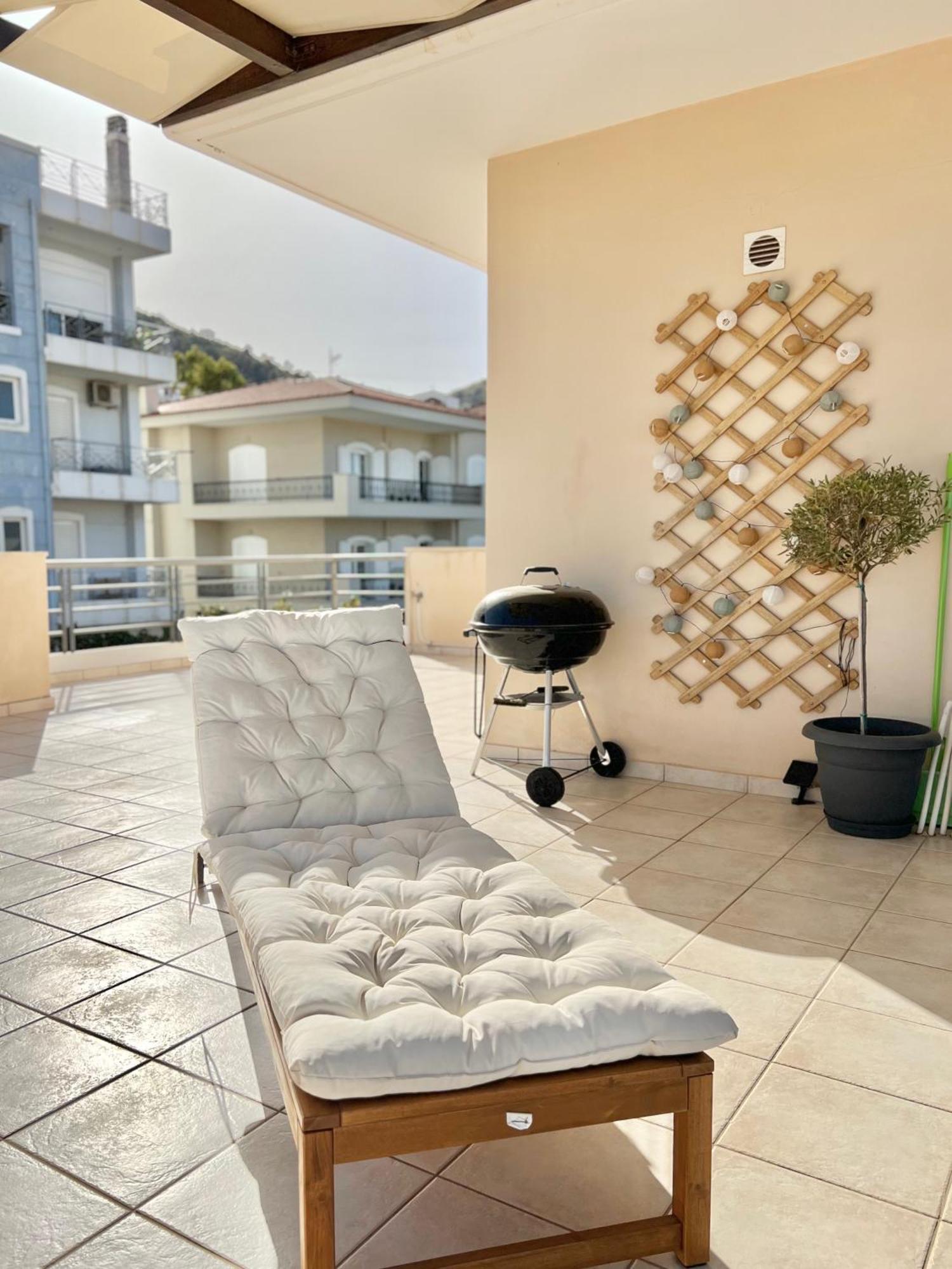 Sunrise Studio With Unhindered View To The Sea. Néa Mákri Esterno foto
